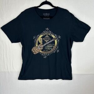 Hotel California Todos Santos Mexico Graphic T Shirt X Large Black Cotton